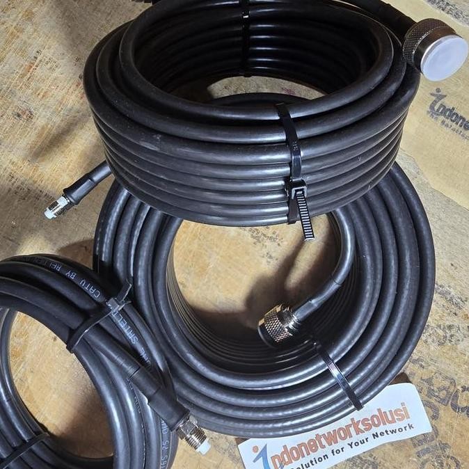 SIAP KIRIM KABEL EKSTENSI 10M ANTENA YAGI/LPDA/OMNI/GRID - COAXIAL PANJANG