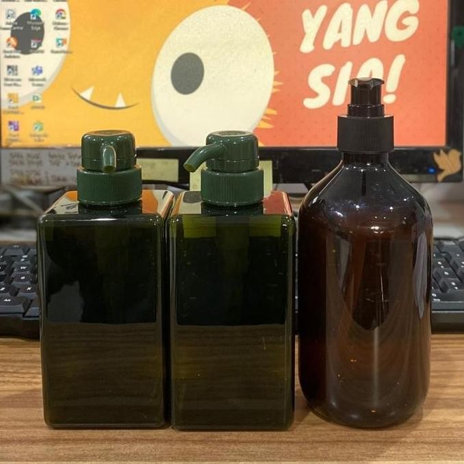 Gantungan Botol Sabun / Soap Dispenser Holder Stainless / Kuningan AS