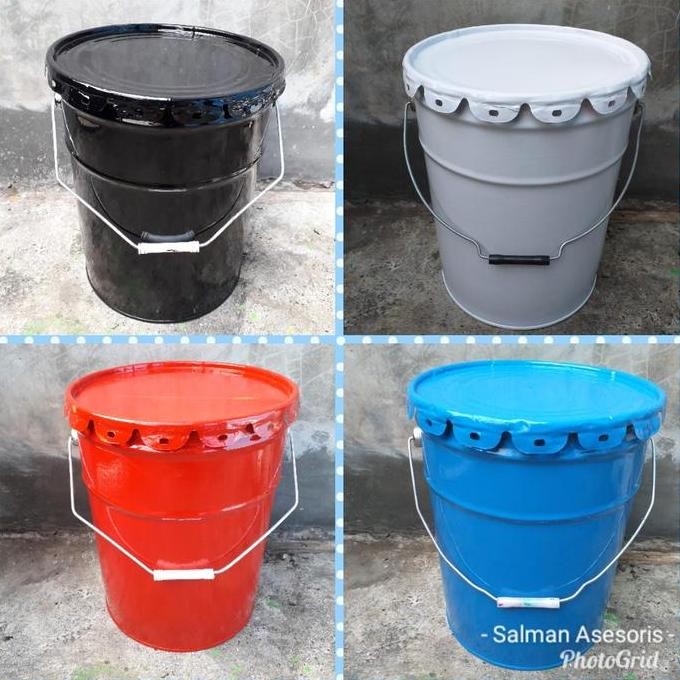 NEW Tong Besi 20 Liter Tempat Bakar Sampah