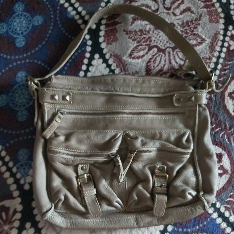 tas kulit mantul ensoen lebar 32, panjang 27cm