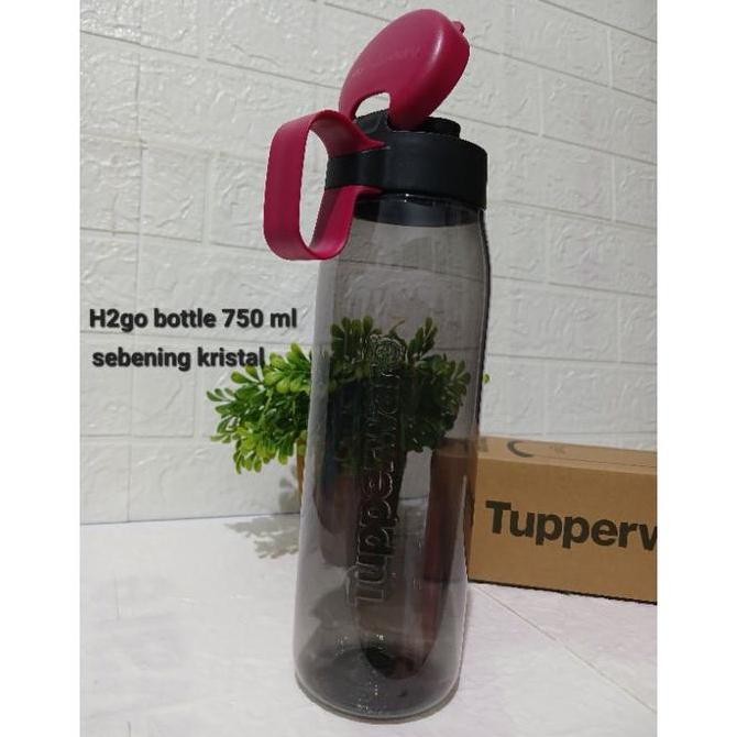 TERMURAH - Botol minum tupperware h2go 70ml straw h 2go