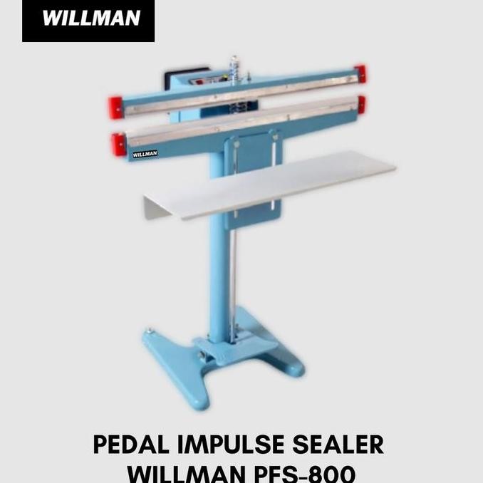 Mesin Press Plastik Injak Pedal Impulse Foot Sealer 80cm PFS-800