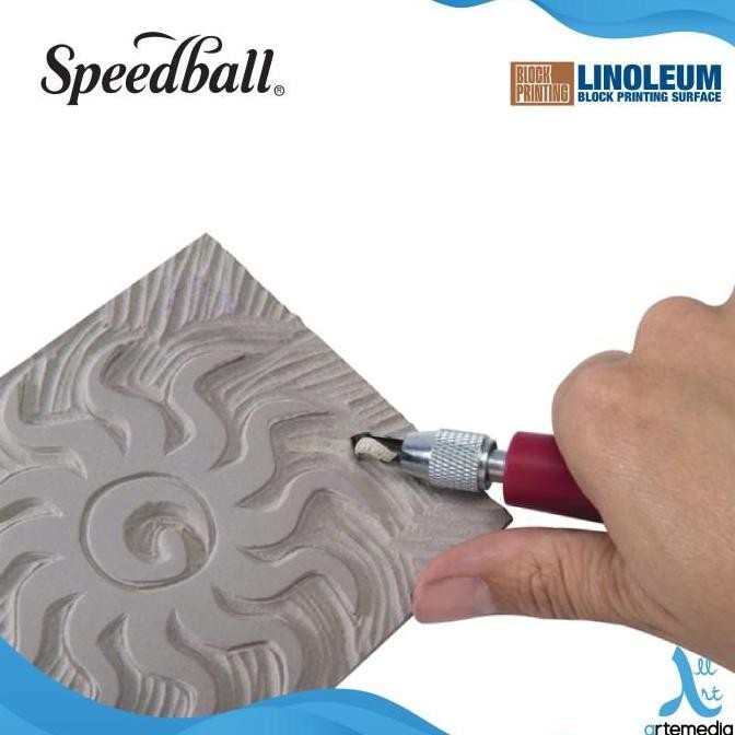

BEBAS ONGKIR - Speedball Linoleum Block Printing Surface Printmaking Karet Lino Cukil