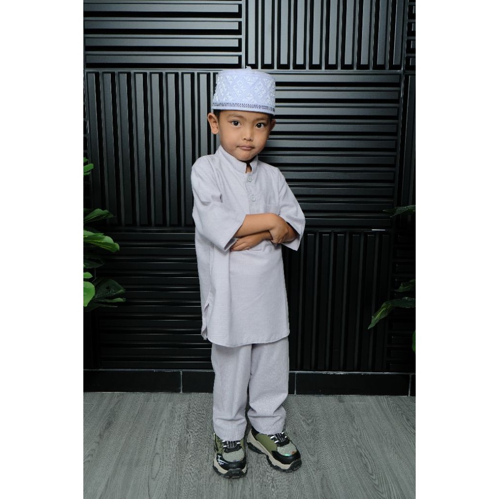 baju koko anak muslim pakistan laki-laki umur 2 Thn S/d 12 Thn