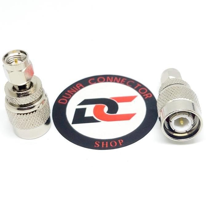 SIAP KIRIM KONEKTOR SMA MALE TO TNC MALE - ADAPTER TWN RF ANTENA WIRELESS