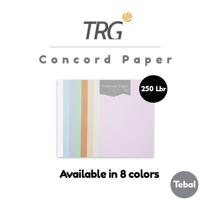 

TERBARU - TRG Kertas Concord Concorde Paper A4 Tebal 210gr Isi 250 Lembar