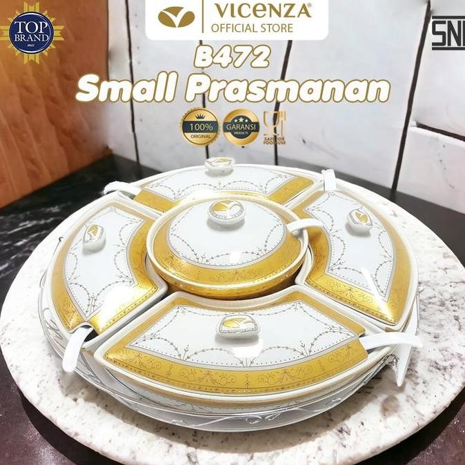 NEW Vicenza Small Prasmanan Kecil B472 Motif Padi