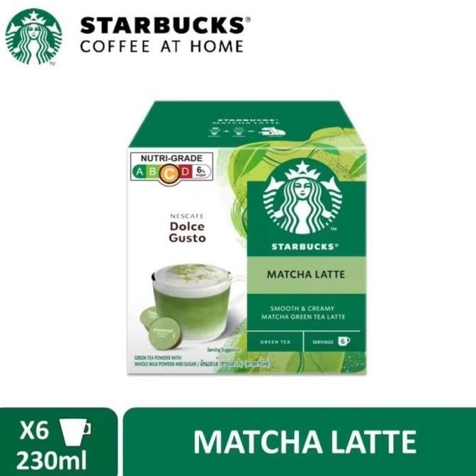 

Nescafe Dolce Gusto Ndg Starbucks Matcha Latte Green Tea Capsule (Mine)
