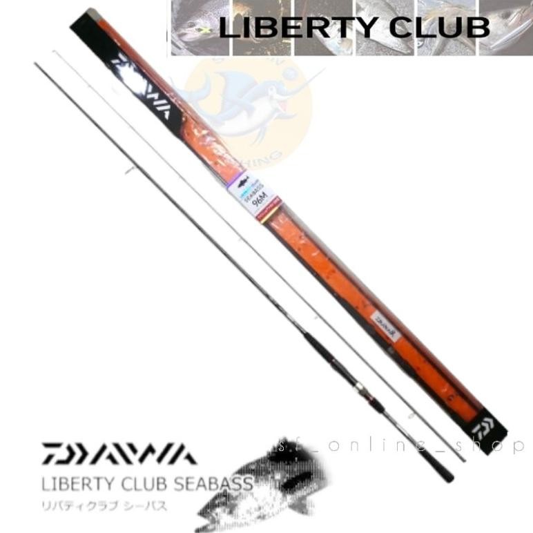 Terlaris Joran Daiwa Liberty Club Seabass 86 90 96M /Ml /L Pilih Variasi | Land Base Fishing
