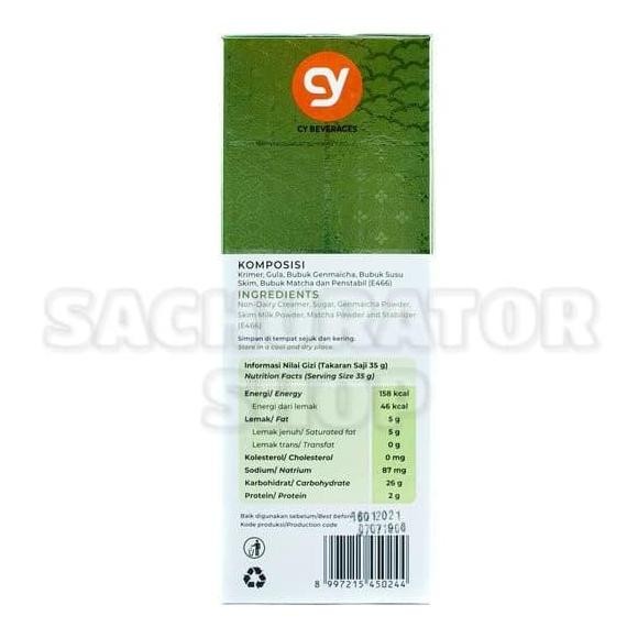 

Minuman Teh Hijau Bubuk Cy C Y Maccha Matcha Latte Genmaicha Genmaica (Mine)