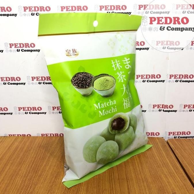 

Royal Family Matcha Mochi 120 Gram - Moci Rasa Teh Hijau (Mine)