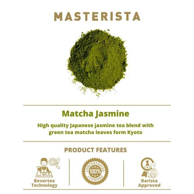 

Masterista Frappe Powder Bubuk Minuman Matcha Jasmine 800 Gr (Mine)
