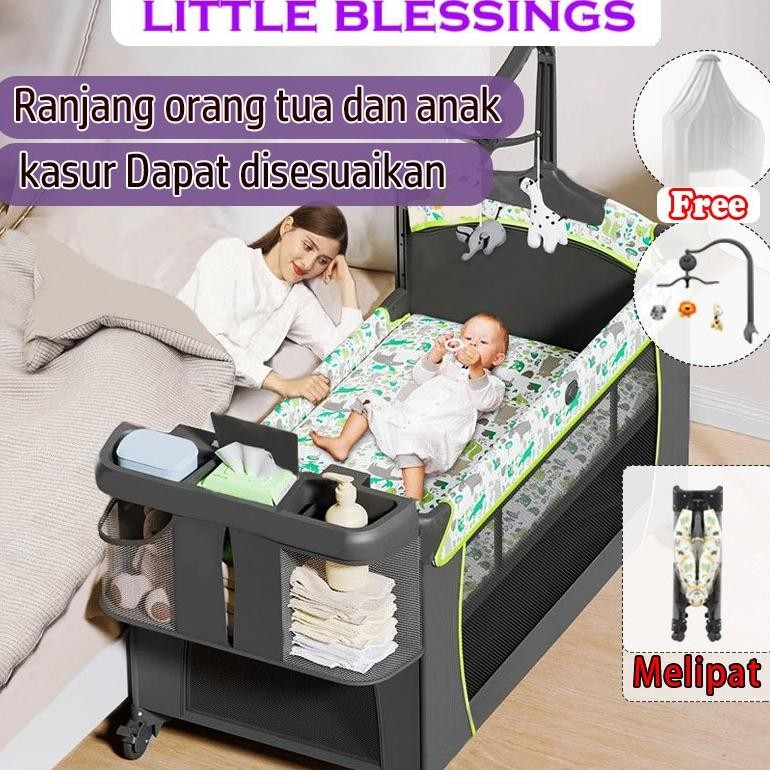 Terlaris Free ShippingBox Bayi Tempat Tidur Bayi Ranjang Bayi Baby Box Bisa Dilipat