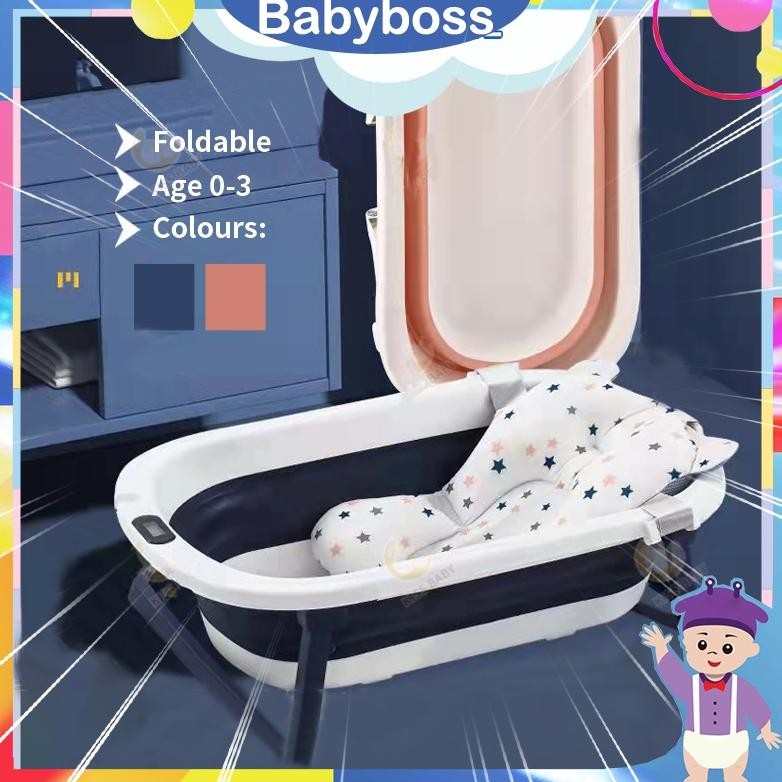 Terlaris [Ready Stock]Bak Mandi Bayi Bak Mandi Bayi Lipat Bak Mandi Lipat Tempat Mandi Bak Bayi Mand