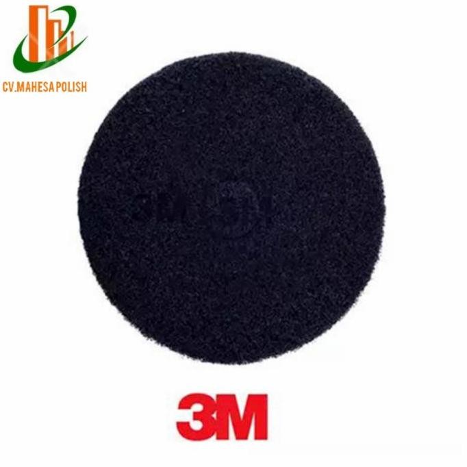TERBARU - spoon pad hitam 6 inch/busa poles kasar/spoon poles lantai 6 inch