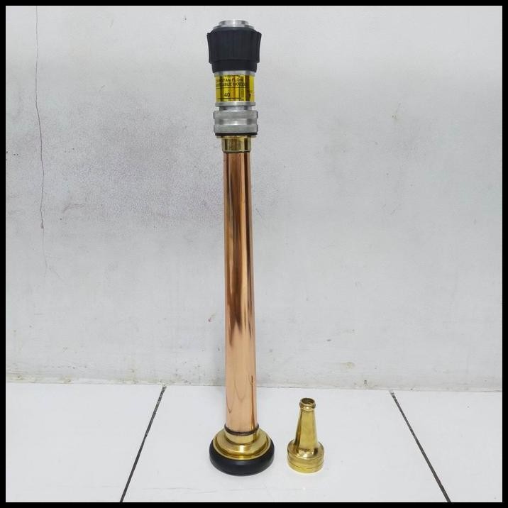 Stik Nozzle Pemadam 2inch + Variabel Kuningan / Jet Nozzle Pemadam