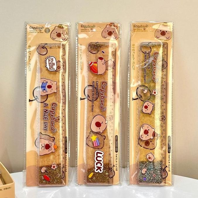 

Penggaris Capybara Wave Ruler Penggaris Kapibara 20Cm Tld018