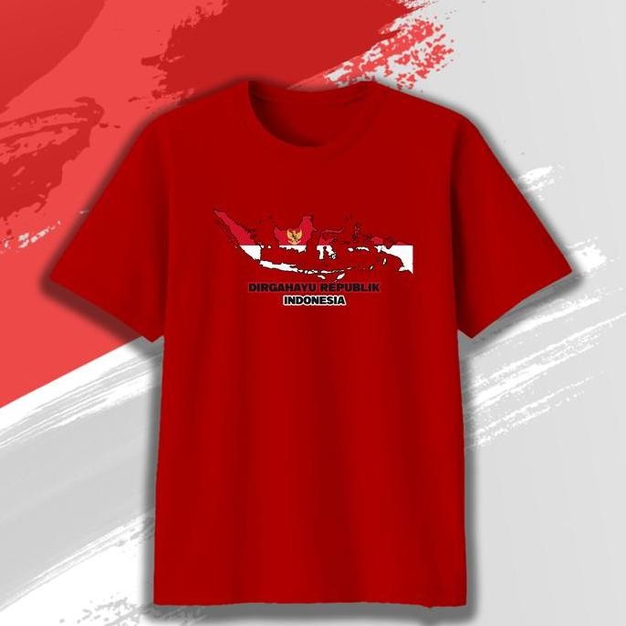 (Allthebest) kaos pendek indonesia-lapak baju jakarta 17 agustus-kaos atasan lengan pendek 17agustus