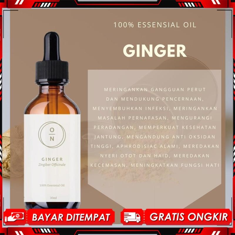 Terbaik - Ginger Essential Oil Minyak Jahe 100% Alami Murni Va-80