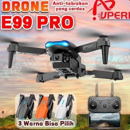 (New) Drone E99Pro Dengan Dual Kamera HD Drone WiFi FPV Kamera Drone