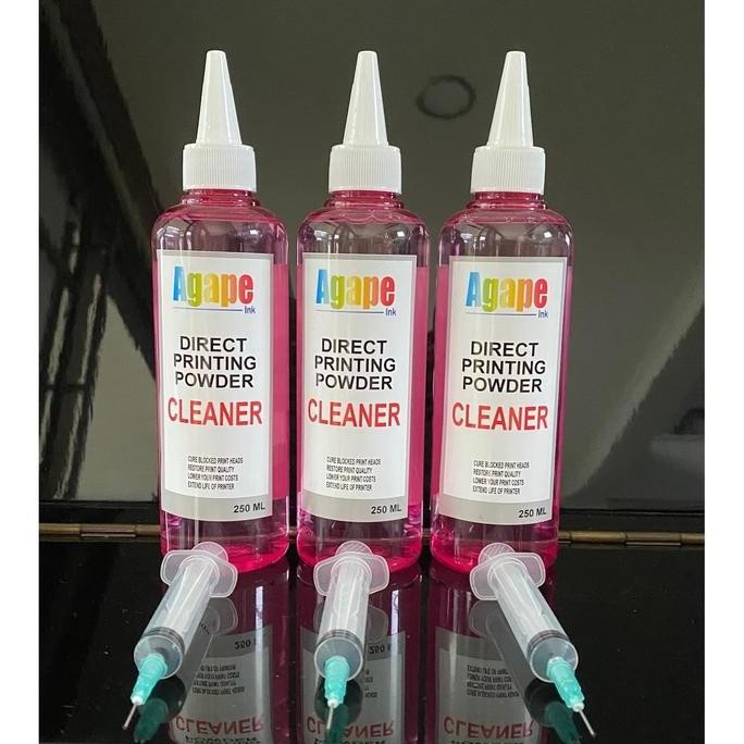 

Cleaner Pigment Dtg-Dtf-Artpaper -Sublim Kualitas Premium 250 Ml