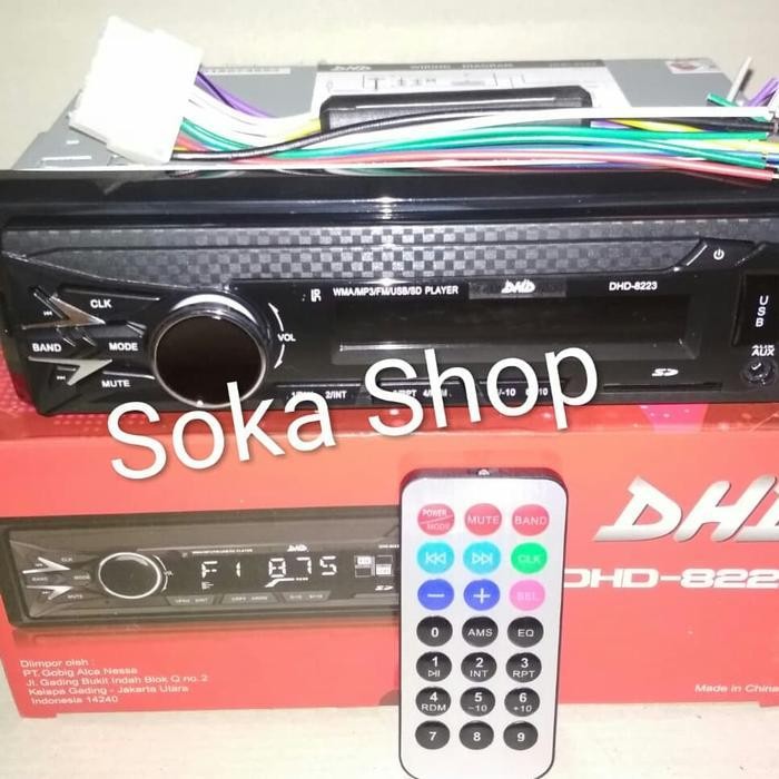 Tape mobil usb/mmc/sd card/fm DHD -8223 Terbaik Berkualitas