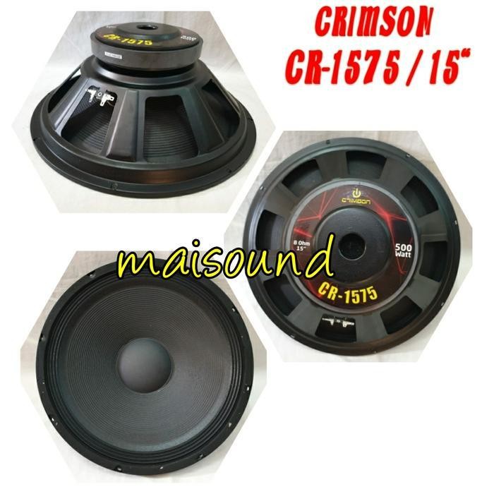 SPEAKER KOMPONEN CRIMSON CR 1575 15 INCH CRIMSON CR1575 ORIGINAL Terbaru Berkualitas