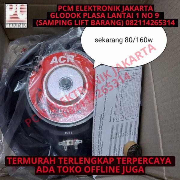 SPEAKER 12" 12 INCHI FULL RANGE ACR CLASSIC 1240 500WATT Terbaru Berkualitas