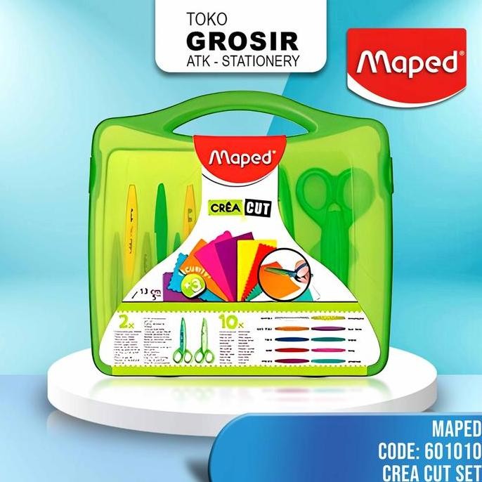 

Maped Crea Cut Box Assorted Pattern Set ( Set Gunting )