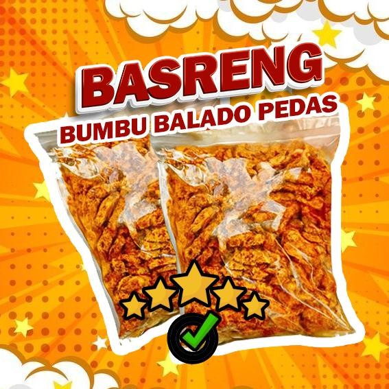 

Basreng Original Pedas Daun Jeruk Viral 1KG Cemilan Sultan Cianjur Snack Sajodo Murah Gurih Renyah