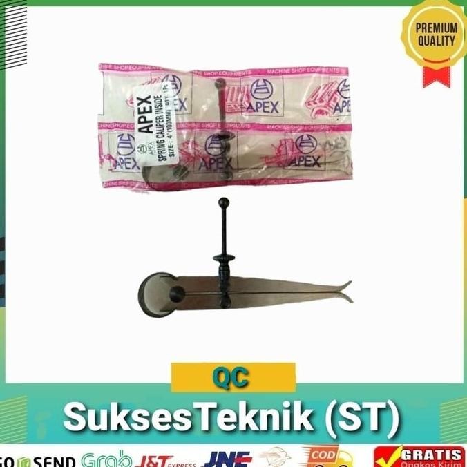 

Jangka Dalam Setel / Spring Caliper Inside 6" Apex