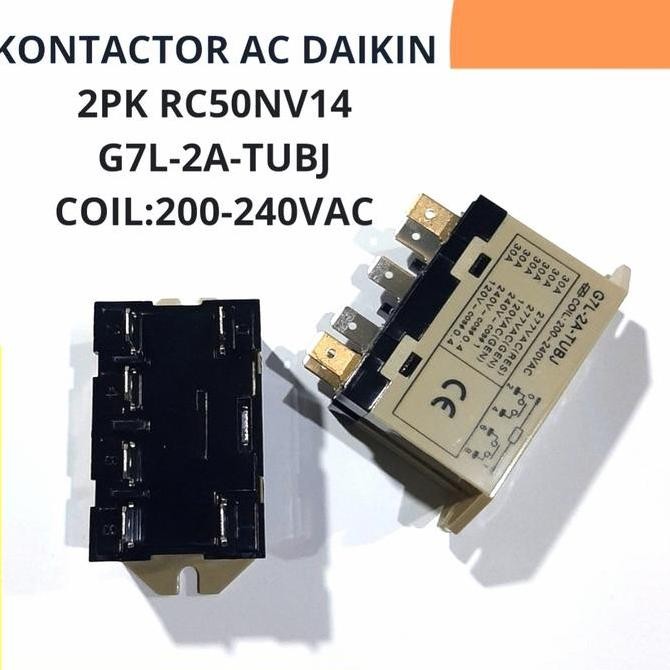 TERBARU KONTACTOR AC DAIKIN 2PK RC50NV14 TERMURAH