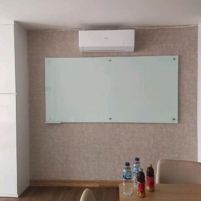 

Glassboard Magnetik Uk.100X200Cm / Papan Tulis Kaca