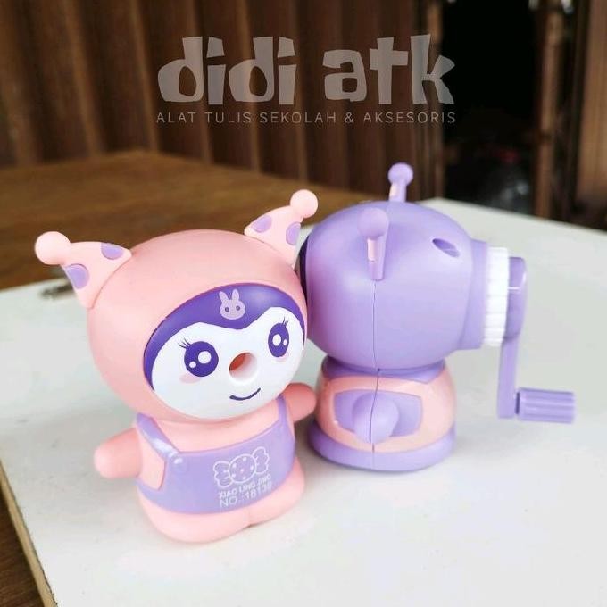 

Rautan Putar Terbaru Karakter Sanrio Kuromi - Sharpner Stationery