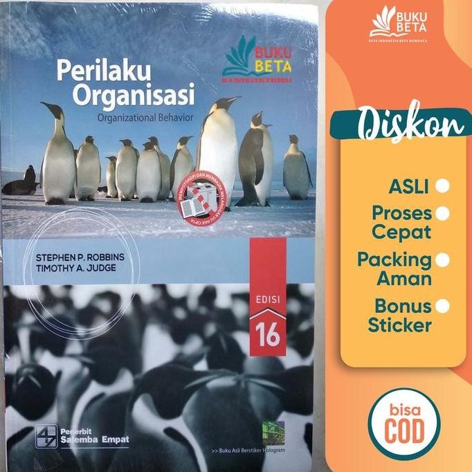 Terlaris Perilaku Organisasi - Stephen P. Robbins