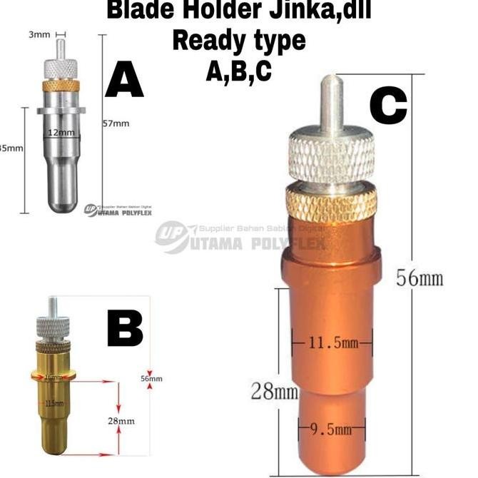 

Terbaru! Blade Holder / Holder Mata Pisau Cutting Jinka / Rumah Pisau Cutting