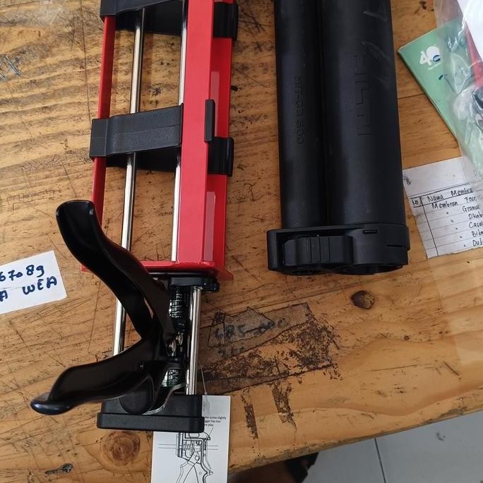 Promo GUN CHEMICAL  ANCHOR HILTI /  Tembakan Lem Angkur HILTI RE 100/ RE 500 COD