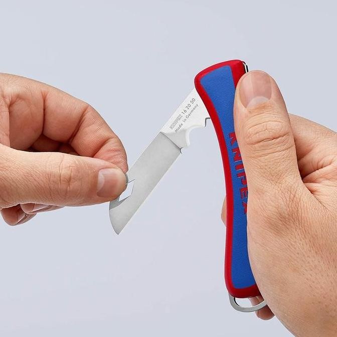 

Terlaris! Pisau Cutter 16 20 50 Knipex Folding Knife For Electricians