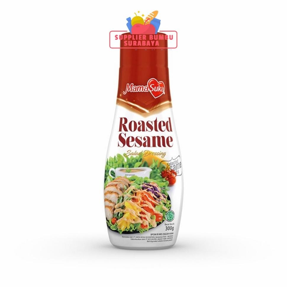 

Mamasuka Salad Dressing Roasted Sesame Sauce Saus Wijen Sangrai Botol 300G