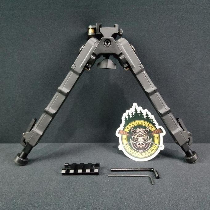 BIPOD ACCU TAC SR5 WARNA HITAM TERMASUK REL (SC2535) ORIGINAL DAN TERPERCAYA