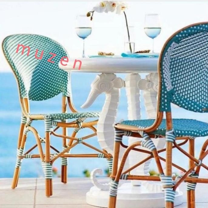 KURSI BISTRO CAFE ROTAN / french bistro cafe chair