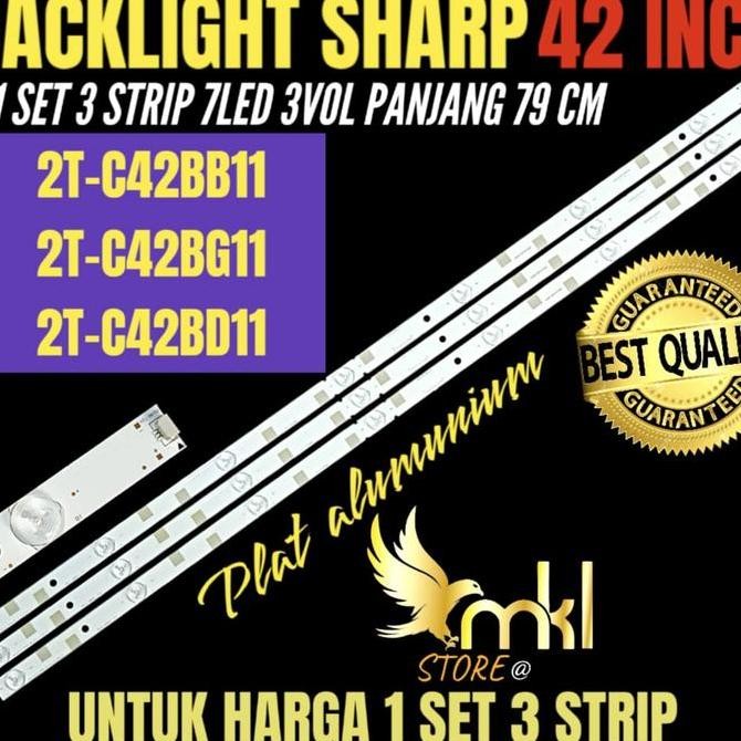 BACKLIGHT TV LCD LED SHARP 42 INCH 2T-C42BB11-2T-C42BG11-2T-C42BD11
