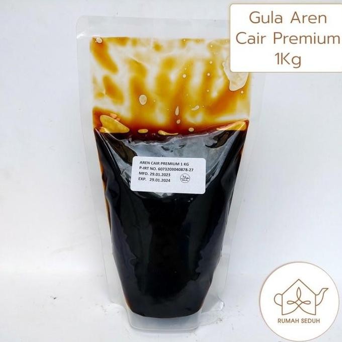 

Baru Gula Aren Cair Premium 1kg - Palm Sugar Organik Murni