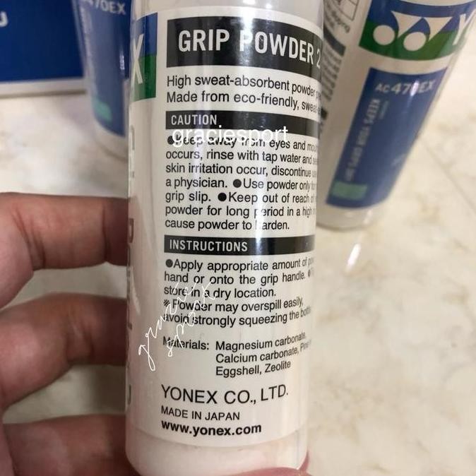 Sale Yonex Powder Grip Acc - Ac470-Wh Aksesoris Raket Original Putih