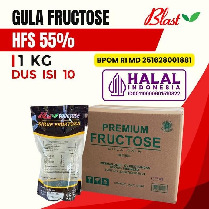 

Baru Gula Cair Fruktosa Premium 1 Karton - Gula Singkong Manis Non Kristal