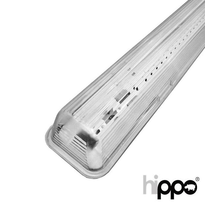 Sinte Kap Lampu Tl Waterproof 2X36W Rumah Lampu Neon Outdoor Hippo