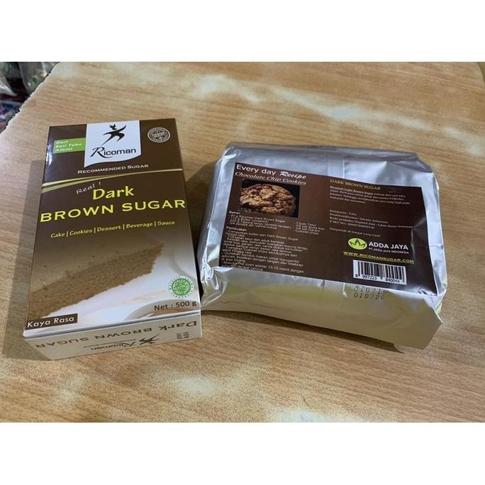 

Baru Brown Sugar Ricoman 500 Gram - Gula Merah Brown Sugar Asli