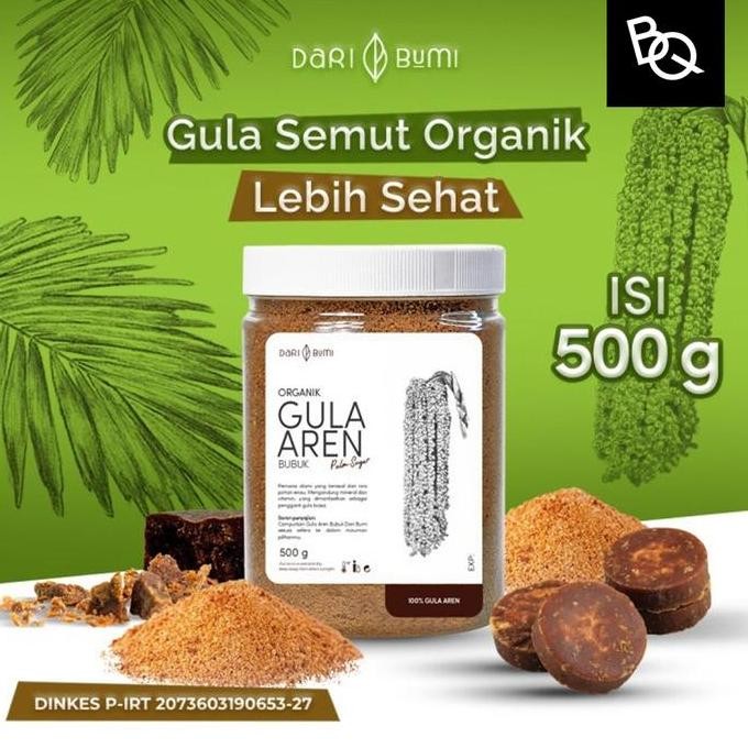 

Baru Brewsuniq x Dari Bumi Gula Aren Bubuk Organik 500g Premium