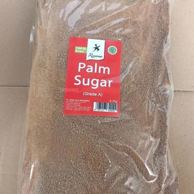 

Baru 2kg Gula Aren Ricoman Palm Sugar Asli Premium