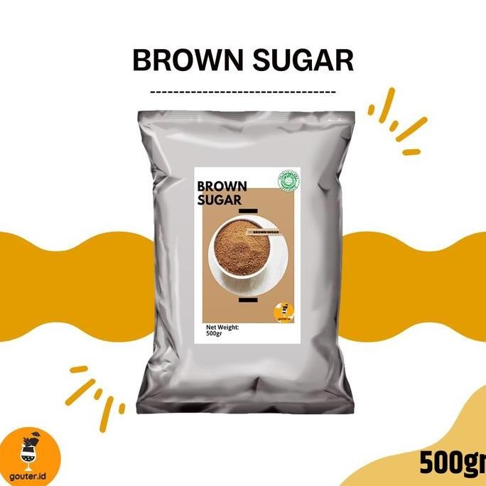 

Baru Brown Sugar Bubuk 500gr - Gula Merah Halus Palm Sugar Powder